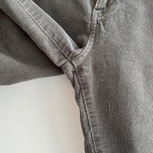 Calvin Klein Jeans Gray Corduroy Straight Leg Pants, Size 12 - Picture 9 of 15